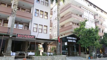 Voorkant van accommodatie