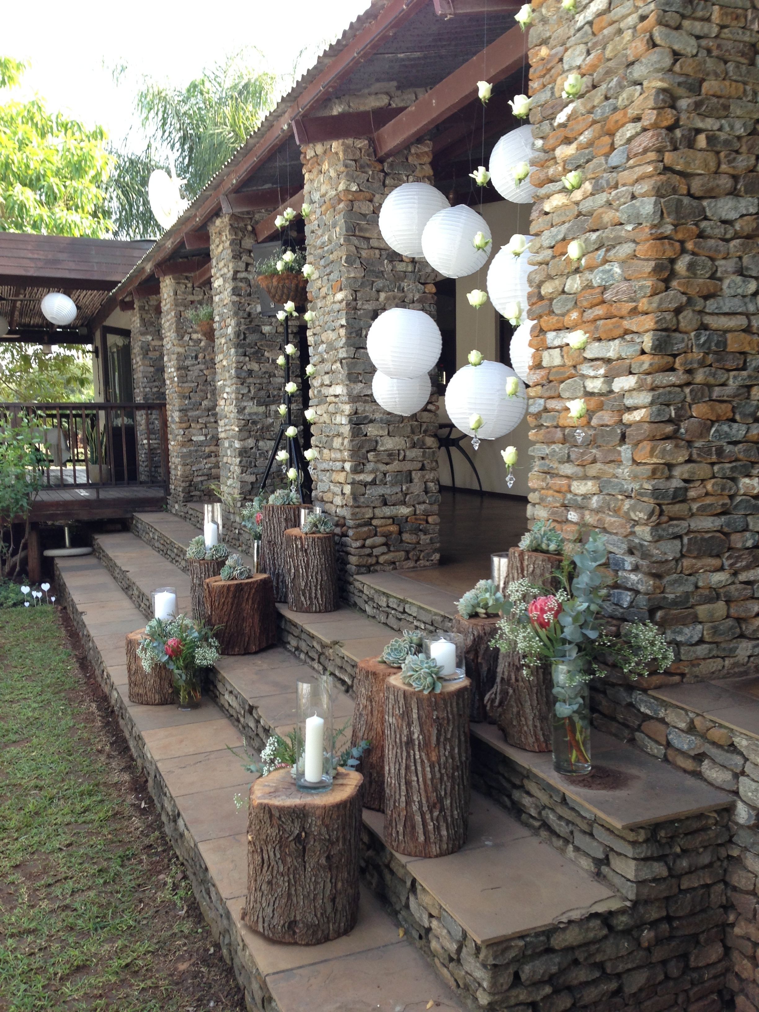 Área de bodas al aire libre