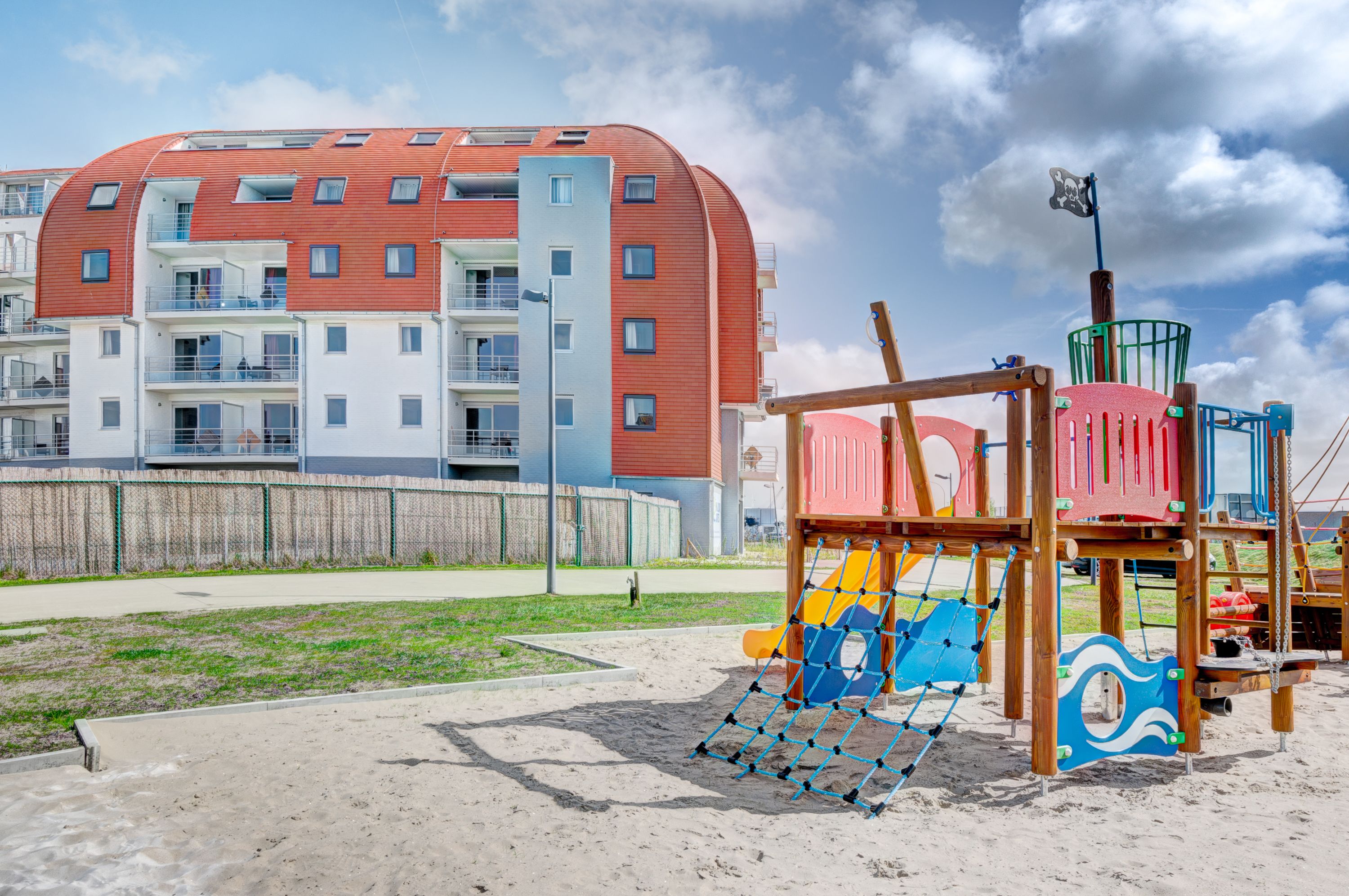 Utendørs lekeområde for barn