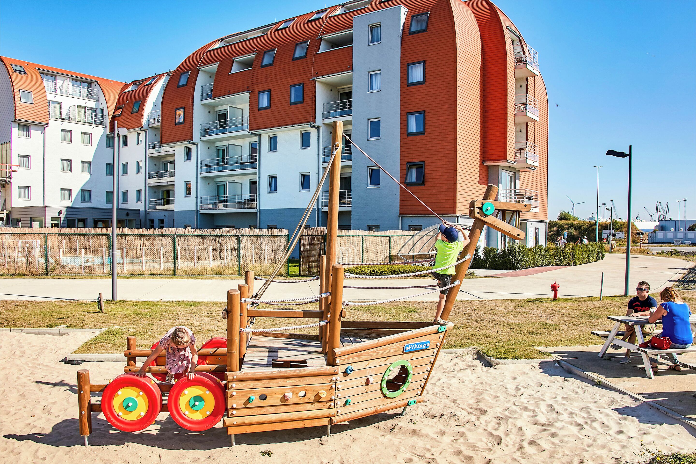 Área de parrillas y picnic