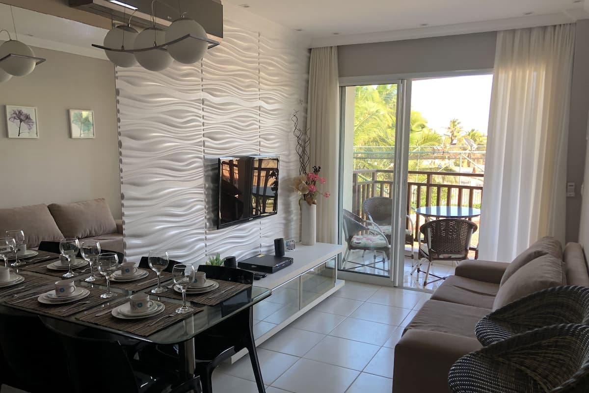 Superior Apartment, Courtyard View | 2 bedrooms, blackout drapes, iron/ironing board (on request), bed sheets
