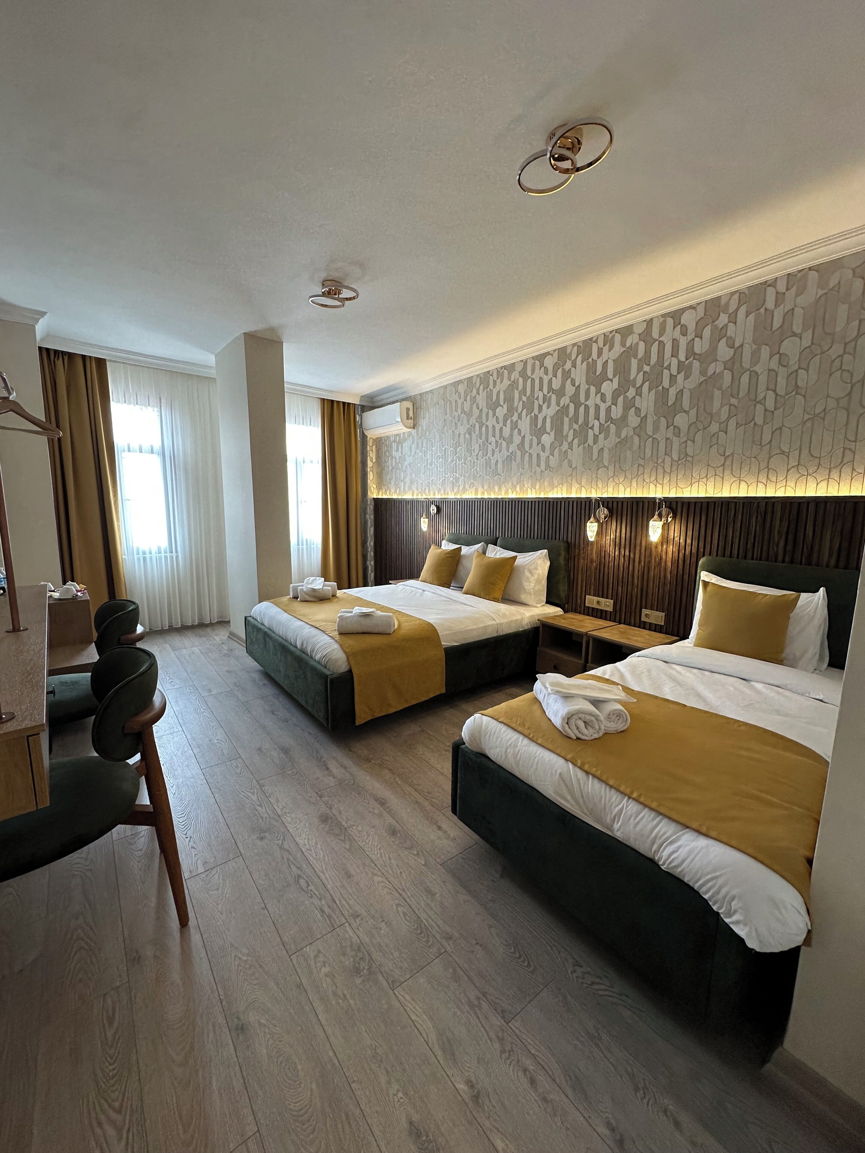 家庭客房 | 高級寢具、迷你吧、客房內保險箱、書桌