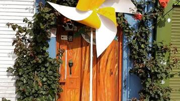 Entrada de la propiedad