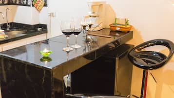 Departamento Confort, cocina | Servicio a la habitación