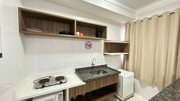 Lejlighed | Privat køkken | Mikrobølgeovn