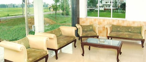 Sitzecke in der Lobby