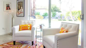 Apartment, 4 Bedrooms | Living area | DVD player