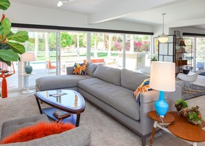 Apartment, 3 Bedrooms | Living area