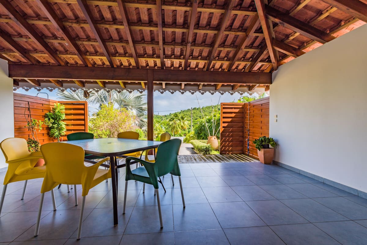 Nhà Duplex, 2 phòng ngủ, quang cảnh biển (Poul Dlo) | Hiên