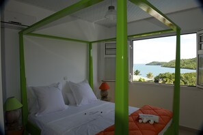 1 chambre, literie de qualité supérieure, rideaux occultants