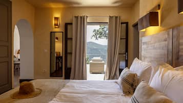 2 chambres, literie de qualité supérieure, minibar
