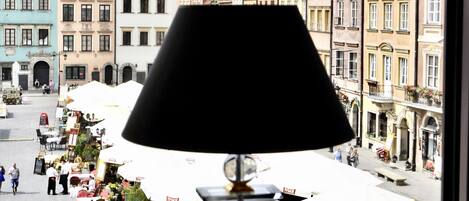 Uitzicht vanuit de kamer