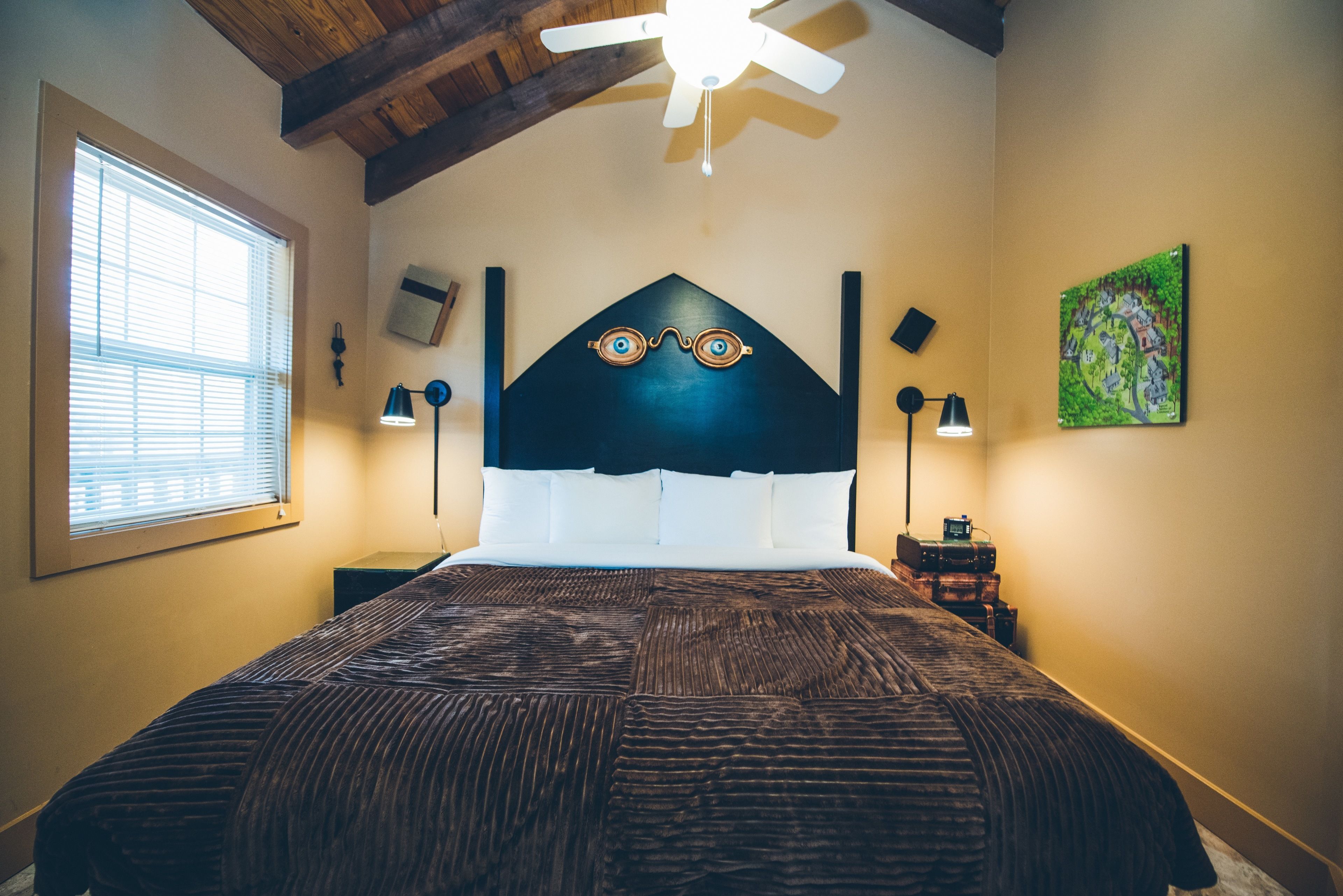 Cottage Deluks, 1 Tempat Tidur King, jet tub | 1 kamar tidur dan dilengkapi dengan perabotan berbeda-beda