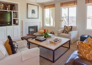 House, Multiple Beds (Bella Villa de Mission) | Living room | DVD player - Bella Villa de Mission (Rancho Mirage)