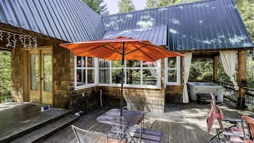 Cabana, 1 quarto | Sacada