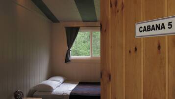 Individually furnished, bed sheets