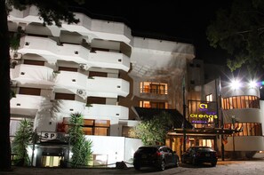 Front of property – evening/night