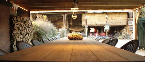 Restauration en plein air