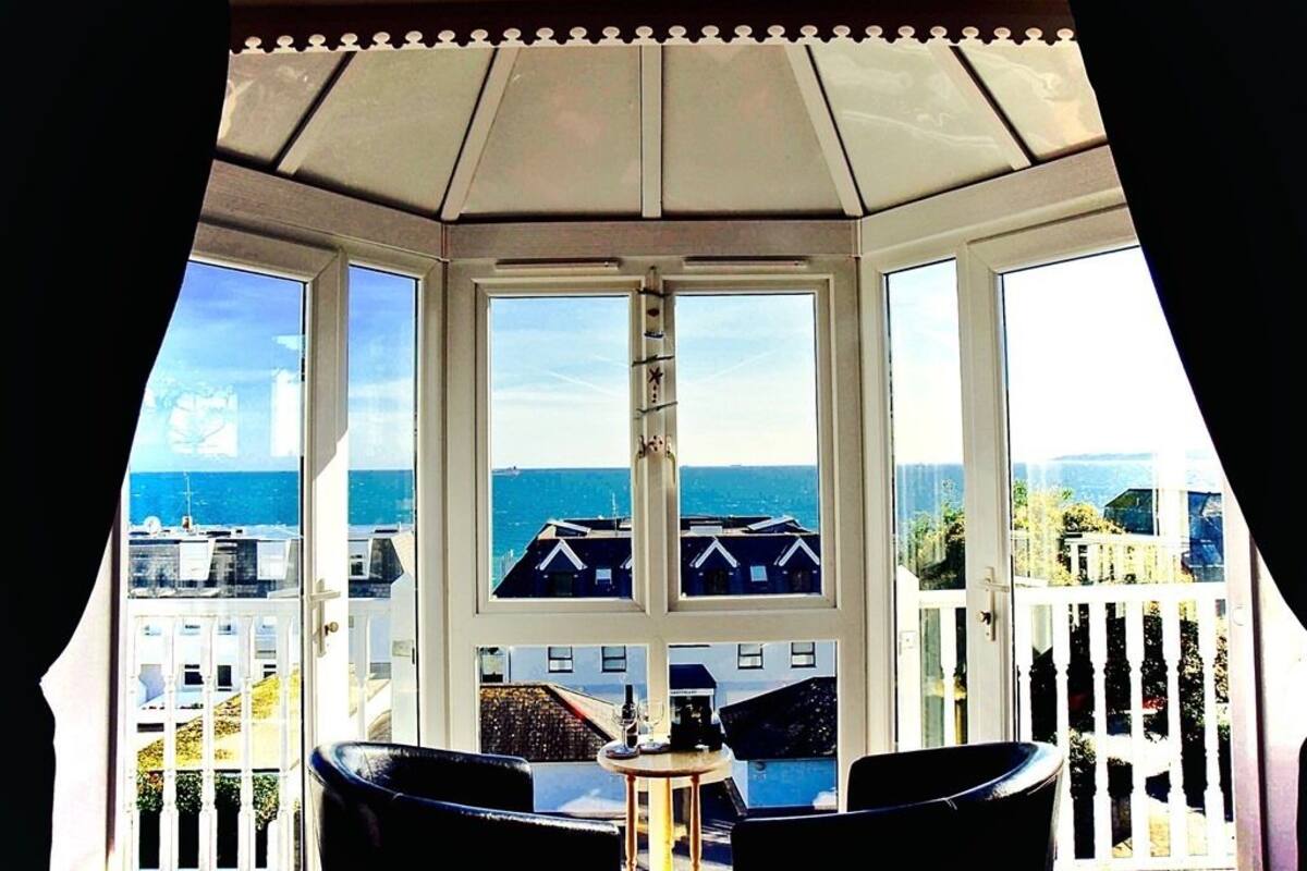 Chambre Double, salle de bains attenante (Beachcomber) | Vue depuis l’hébergement