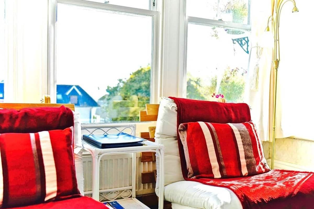 Chambre Double ou avec lits jumeaux, salle de bains attenante, vue mer (Osprey)