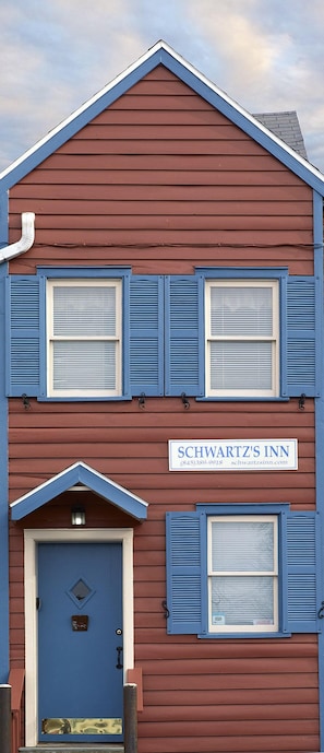 Fassade der Unterkunft