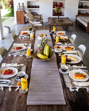 Opções para refeição