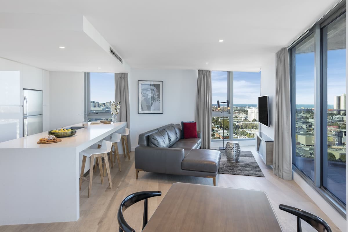 Appartement Exécutif, 2 chambres | Coin séjour