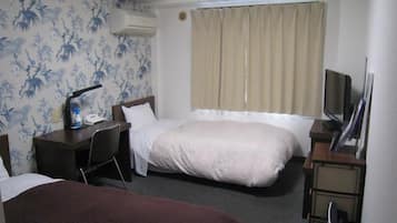 Chambre avec lits jumeaux | Wi-Fi gratuit