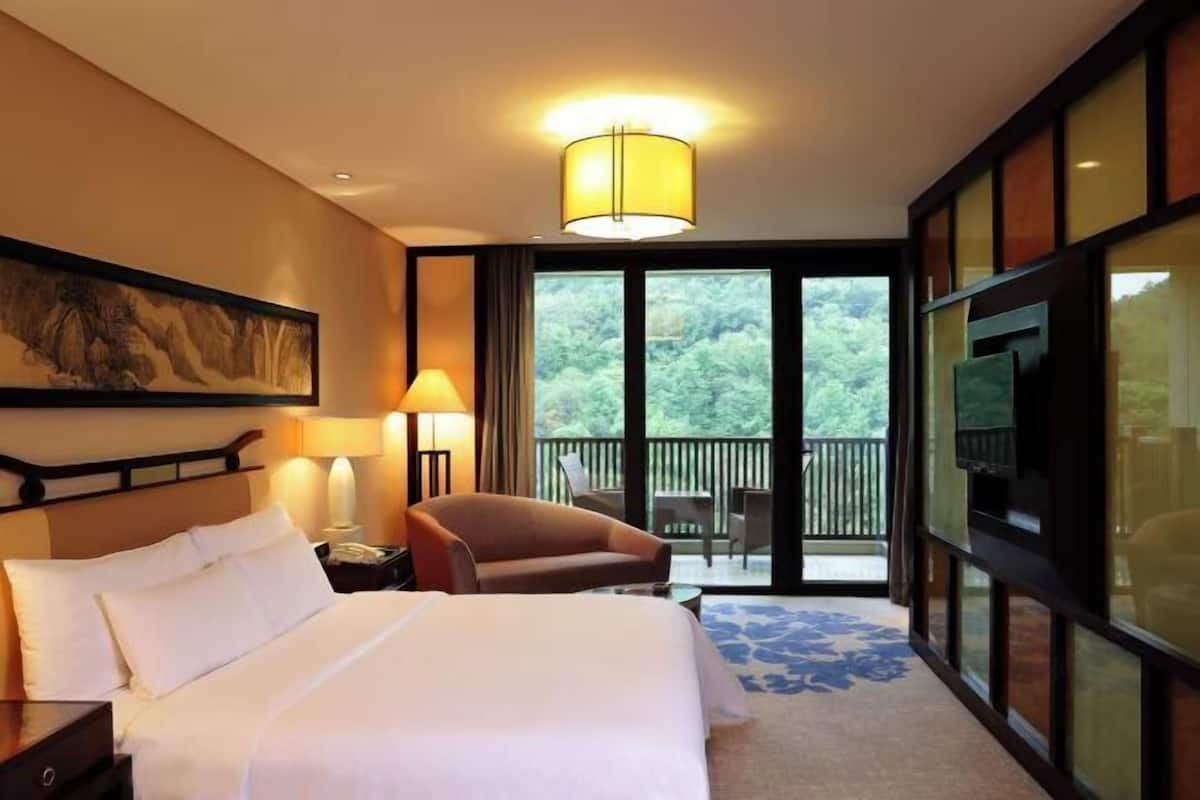 Minibar, in-room safe, desk, blackout curtains