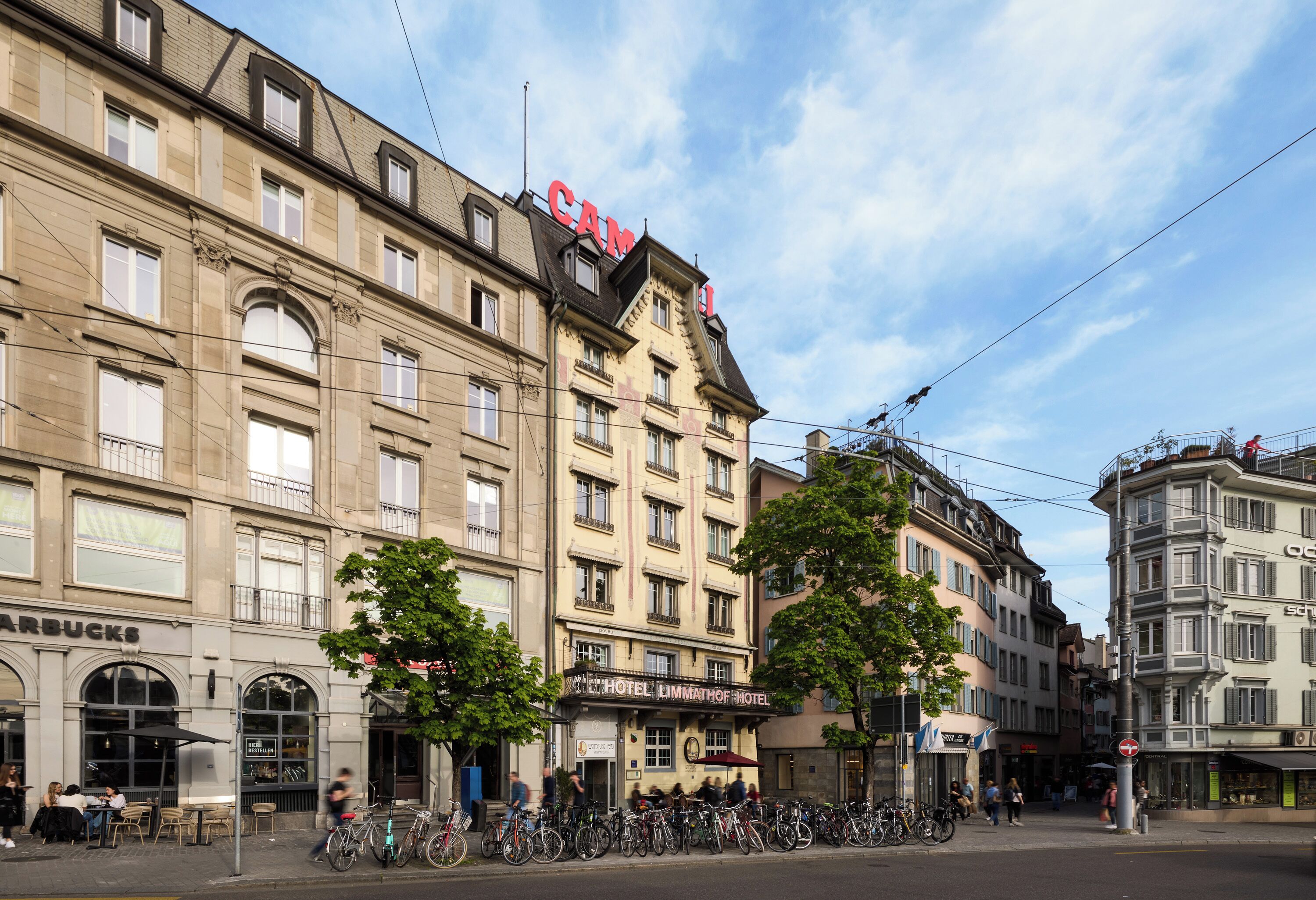 Fassade der Unterkunft