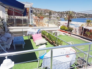 Terrace/patio - Knidos Hotel (Bodrum)