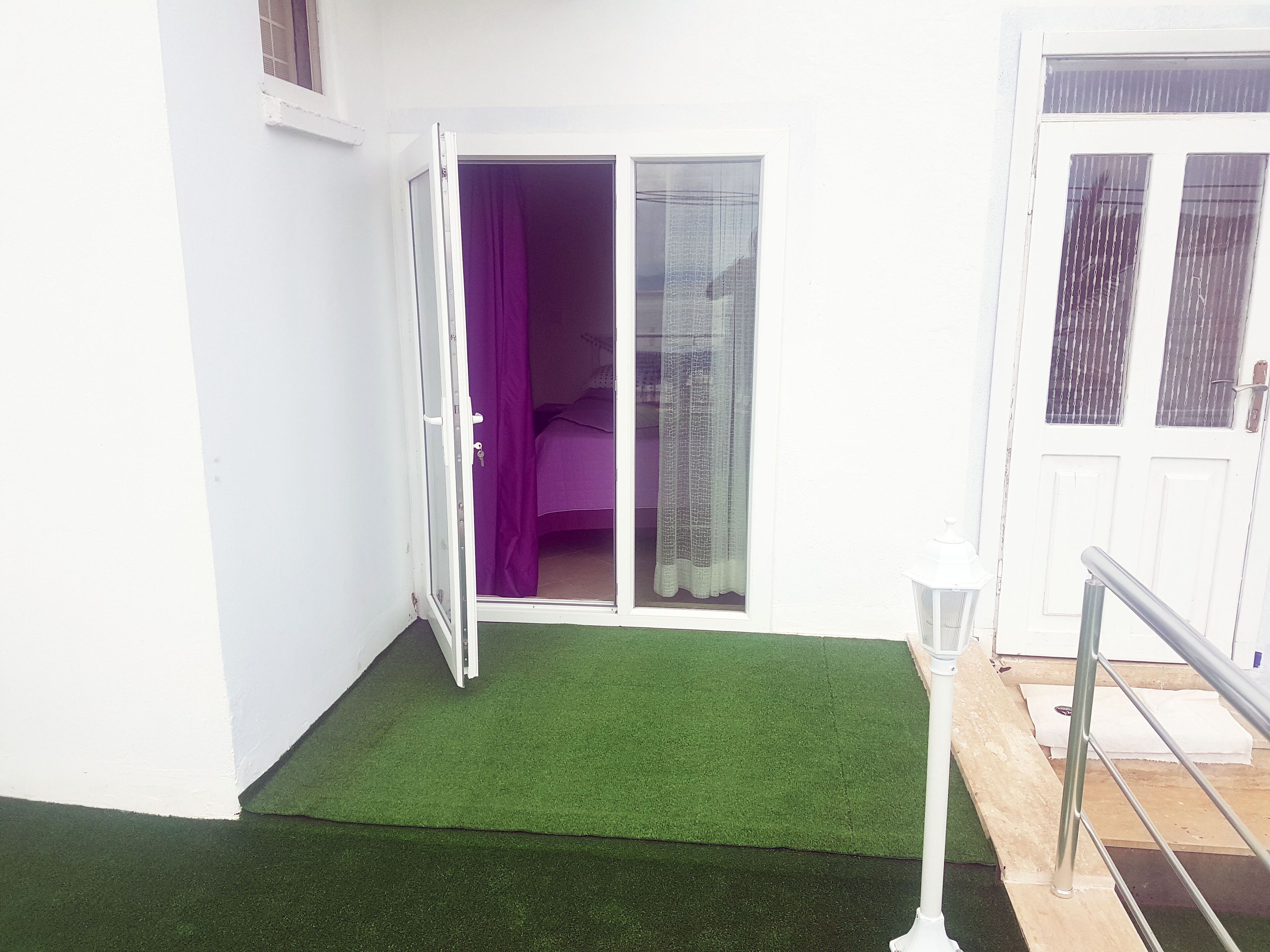 Standard-Doppelzimmer, Meerblick | Terrasse/Patio