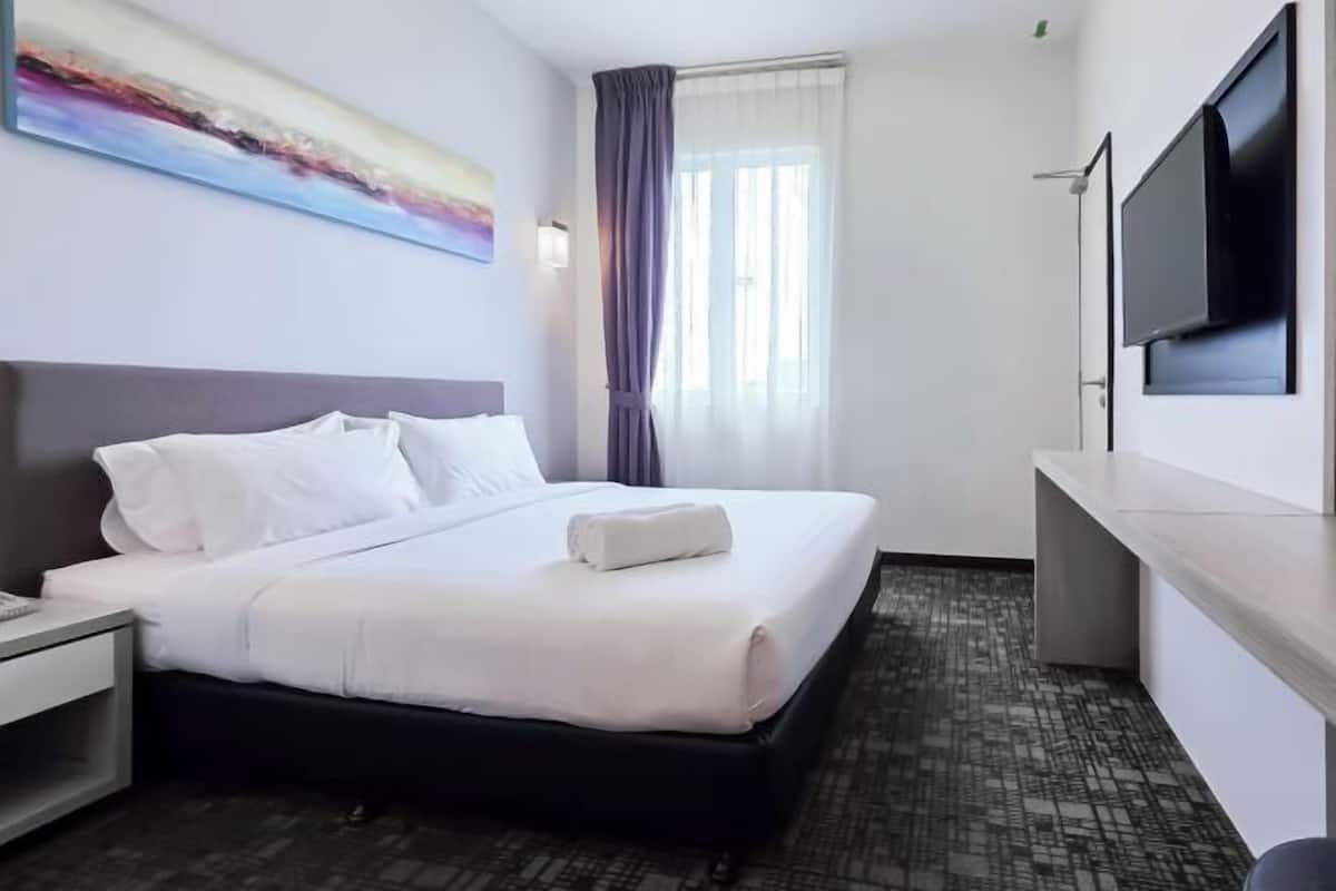 1 habitación, minibar, caja de seguridad en la habitación y escritorio