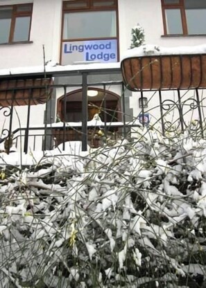 Fassade der Unterkunft