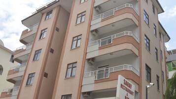 Fassade der Unterkunft