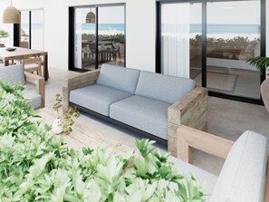 Executive House, 2 Bedrooms, Sea View, Beachfront