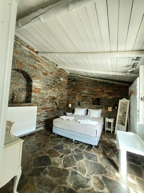 Family Apartment, Sea View (Kypri Stone) | 1 bedroom, individually decorated, individually furnished, soundproofing - Kypri Apartments (Andros)