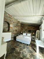 家庭公寓, 海景 (Kypri Stone) | 1 多间卧室、特色装修、特色家居、隔音