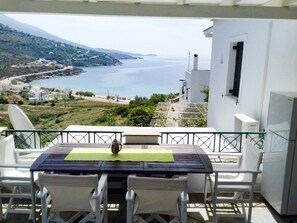 Departamento Deluxe, vista al mar | Vista desde la habitación