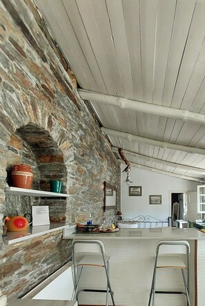 Living area - Kypri Apartments (Andros)
