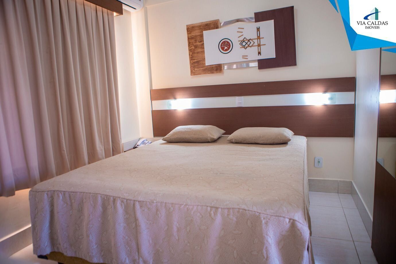 Apartamento | Cofres nos quartos, Wi-Fi de cortesia
