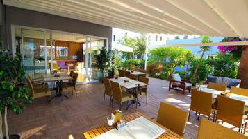 Außenbereich für Bankette