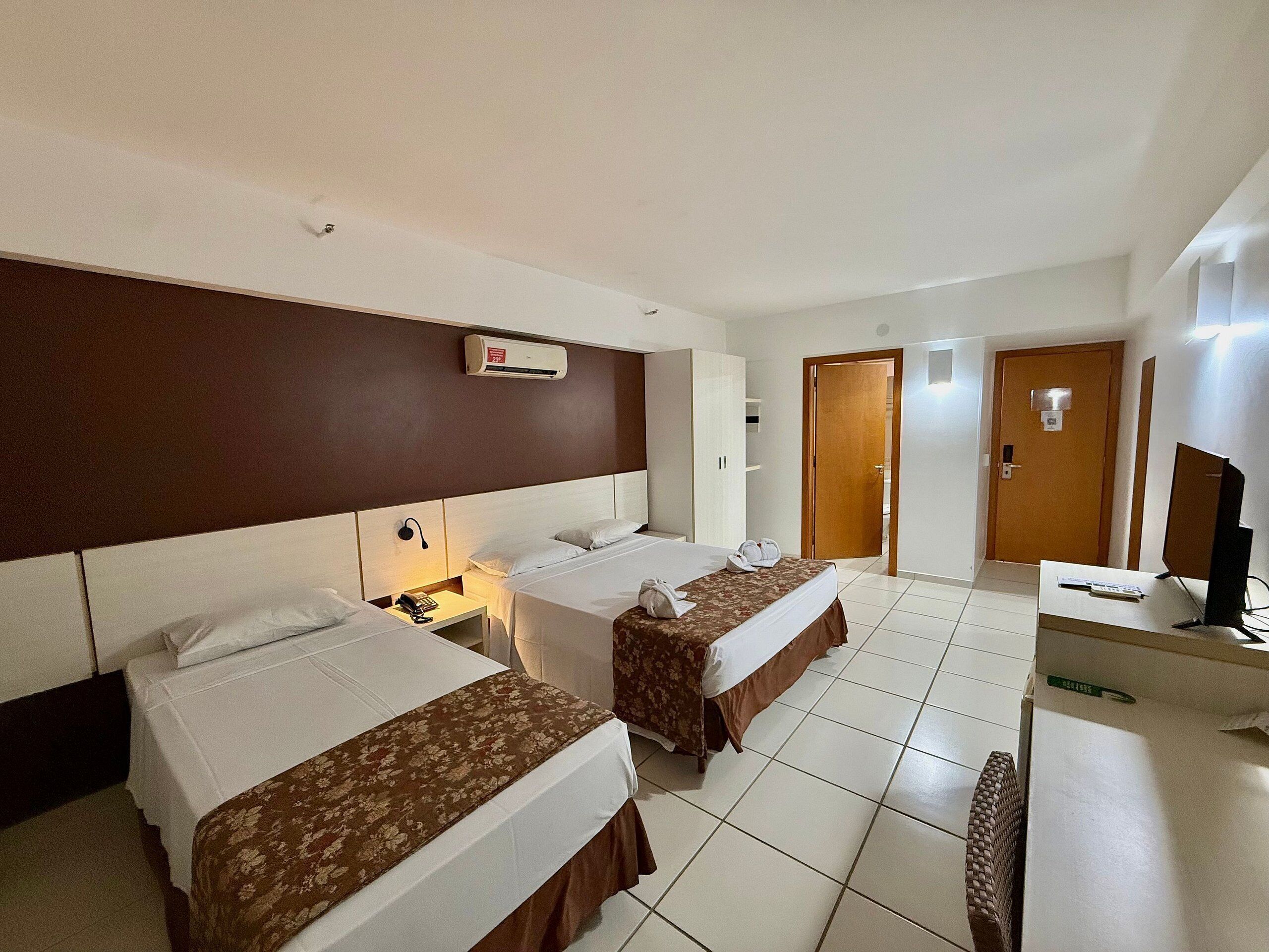 Apartamento básico | 1 quarto, frigobar, cofres nos quartos, escrivaninha