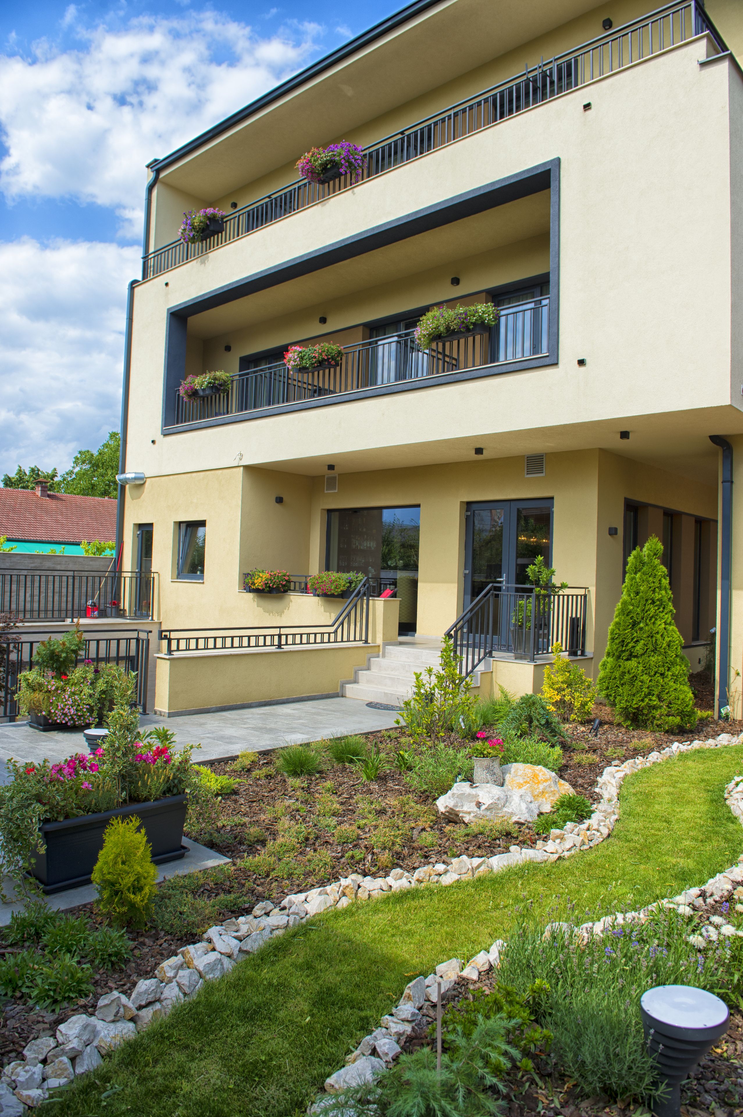 Overnattingsstedets uteområder