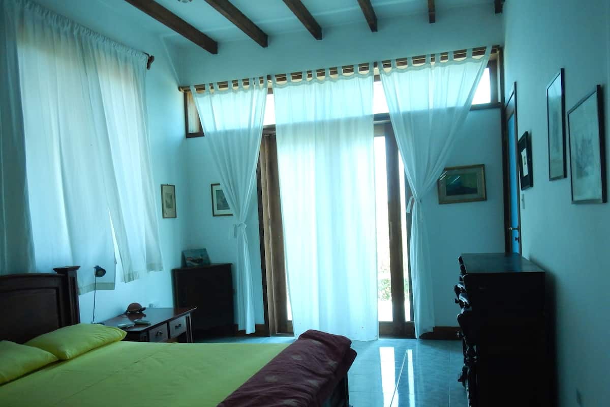 Chambre Double, balcon, vue océan