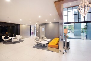 Sala de estar en el lobby