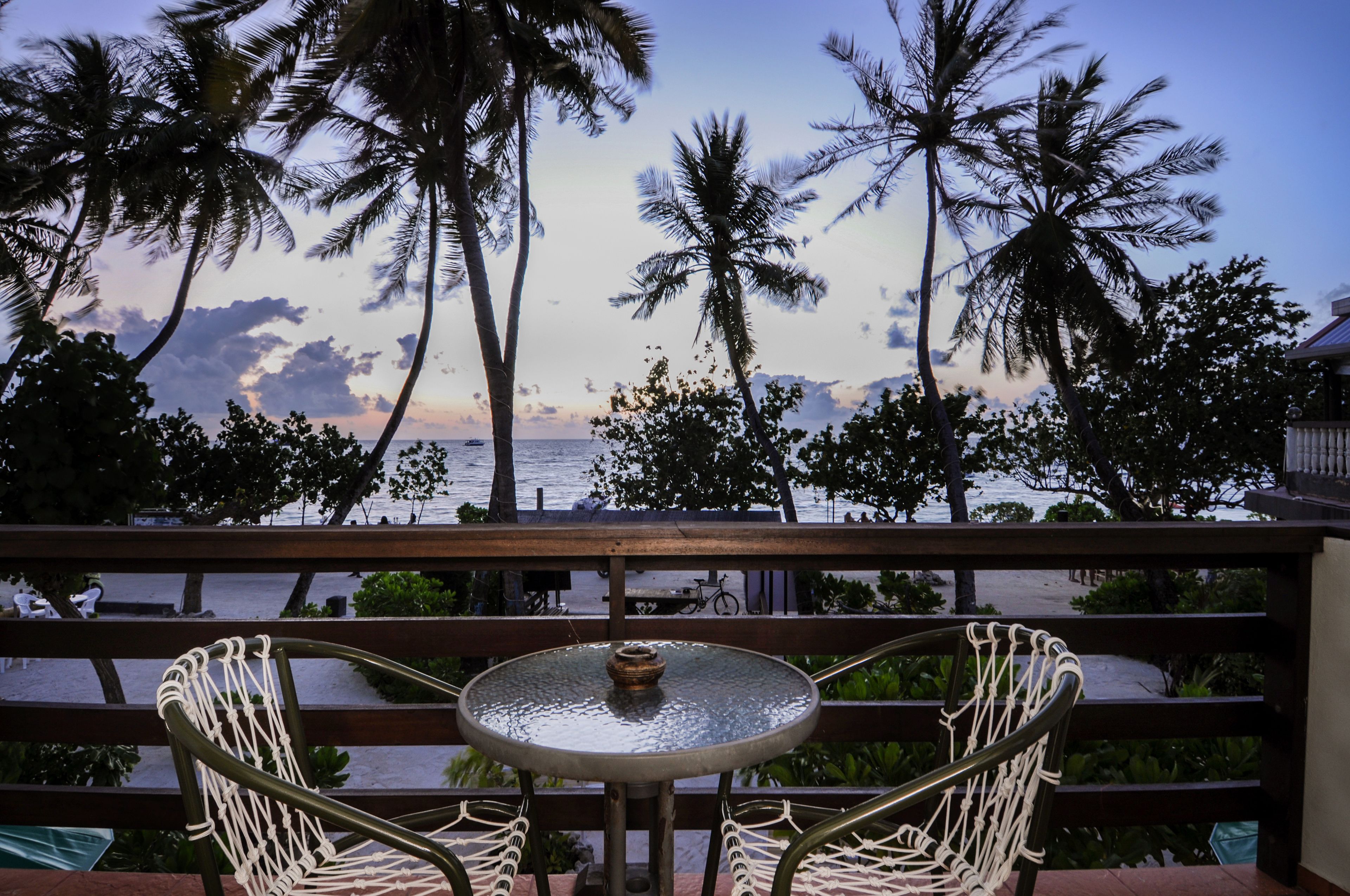 Utsikt fra overnattingsstedet