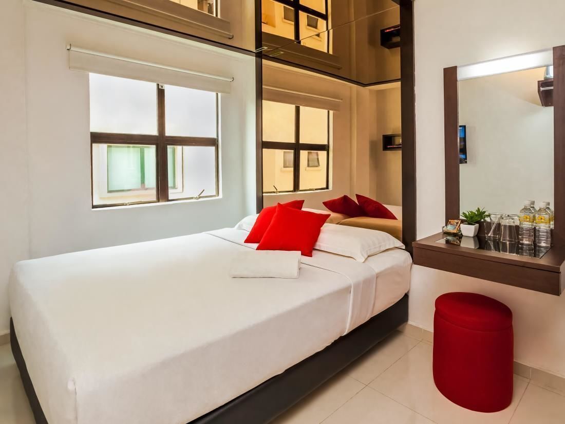 Een bureau, gratis wifi