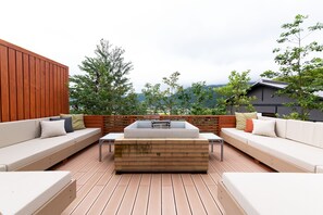 Terrace/patio - Ryokan Kirara (Yufu)