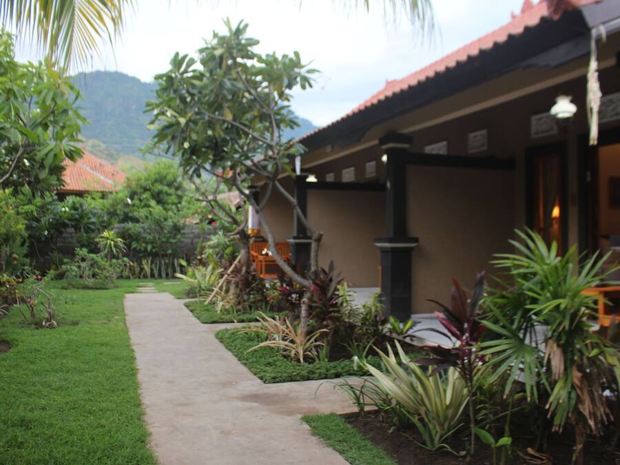 Overnattingsstedets uteområder